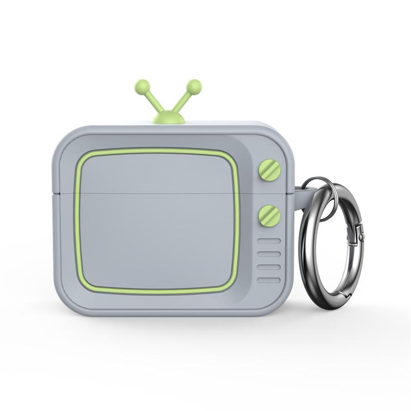 Retro TV Case for AirPods Pro 2 Charging Box Wireless Headphone Cover for AirPods 4 Case Cartoon Earphone Case Accessories