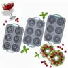 Non Stick Silicone Donut Mold 6 Hole Baking Cake Molds High-quality Pudding Mould  Baking Pastry