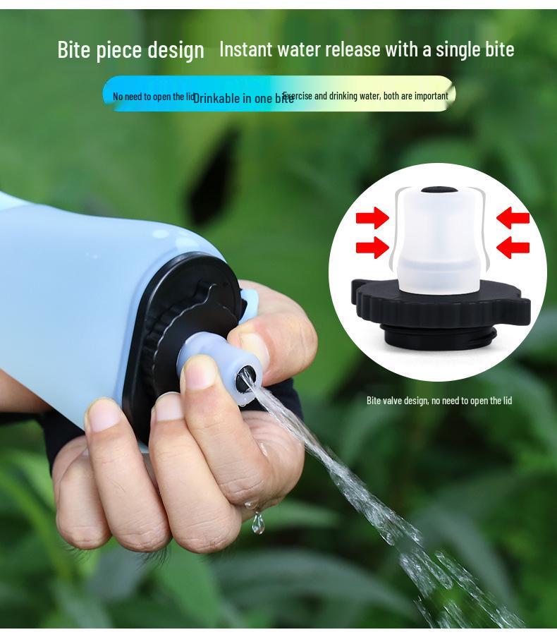 Foldable Silicone Running Water Bottle - Lightweight & Portable Hydration Gear for Marathon Runners