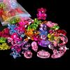 Children's Imitation Crystal Gemstone Toy Diamond Acrylic Creative DIY Beads with Crystal Rope for Kids Girls Gift
