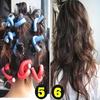 10 Stück Lockenwickler Maker Weichschaum Bendy Twist Curls Werkzeug DIY Styling Lockenwickler