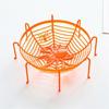 4Pcs Halloween Spiderweb Basket Candy Bowls Hand Grabbing Candy Holder Party Dining Table Candy Stand Fruit Plate