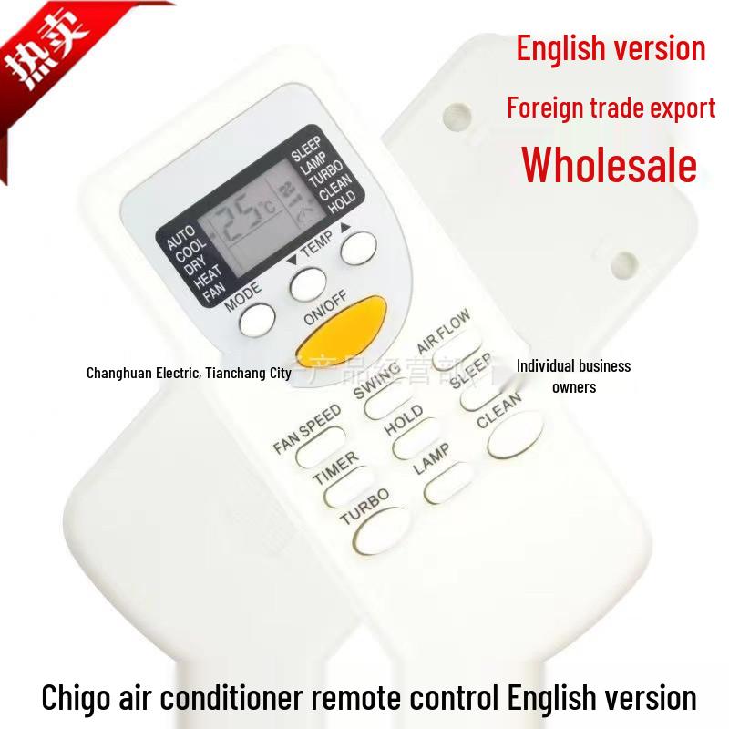 English Version Remote Control for Zhigao ZH/JT-03 Air Conditioner Remote Control