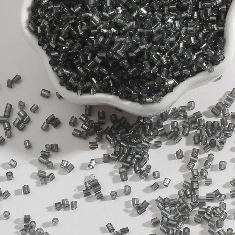 DIY Handgemachte Perlen-Haarnadel: Kreuzstich Glasperlen, Versilbertes Zubehör für Hochzeitskleid/Tasche