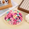 500pcs Candy Color Basic Hair Rope Set High Elastic Colorful Hair Tie Fashion Rubber Band  Kids