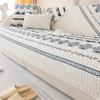 Sofa Cushion Summer High-End Crystal Velvet Four Seasons Universal Simple Modern Backrest Towel Light Luxury Cushion