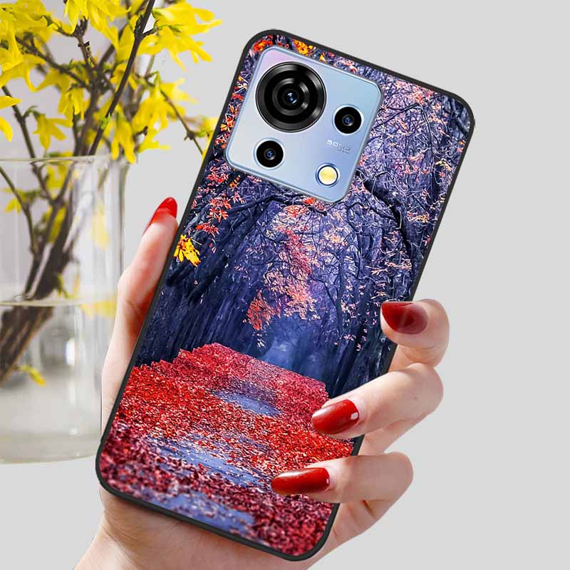For ZTE Blade V50 Vita Case Protect TPU Silicon Beautiful Phone Cases for Blade V 50 Vita Shockproof Bumper Soft Cover V50Vita