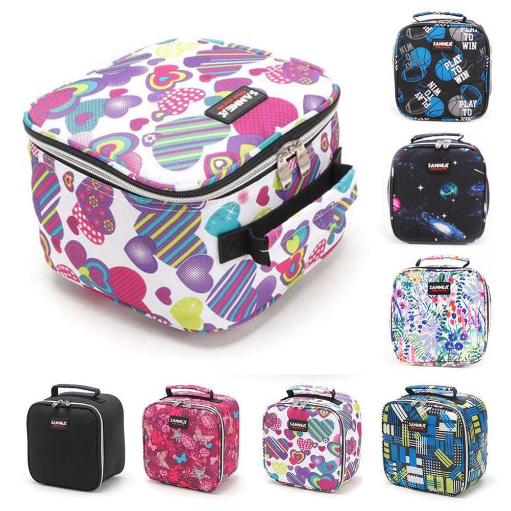 Tragbar Picknick Isolierte Brotdosen Aufbewahrung Tasche Lunch Bag Beutel Box Tragbar Picknick Isolierte Brotdosen Aufbewahrung Tasche Lunch Bag Beutel Box