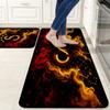 Galatasaray March Flannel Kitchen Mat Christmas Soft Area Rug Non Slip Floor Carpet Home Decoration