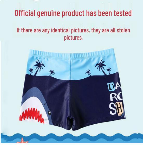 

Infant Cartoon Print Lace-up Swim Trunks for Boys 2XL
