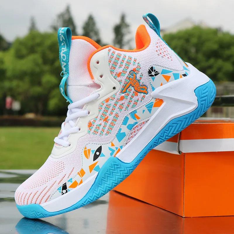 Men Basketball Shoes Male Basketball Culture Sports Shoes High Quality Sneakers Man Breathable Trend Men Sneakers Walking Shoes