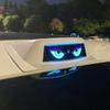 Solar Powered Eye of the Demon Roof Decorative Light LED Roof Light  Vehicle Accessories