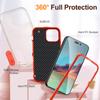 Case for iPhone 15 14 13 Mini 12 11 Pro Max XS XR 8 7 Plus Heavy Duty Shockproof Anti-Scratch Protective Kickstand Phone Case