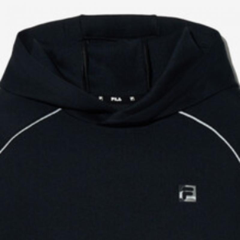[fila Kids] Pf Cushion Paper Hooded Sweatshirt  Fk2pog3302m Blk  q0zFk2pog3302mBlk