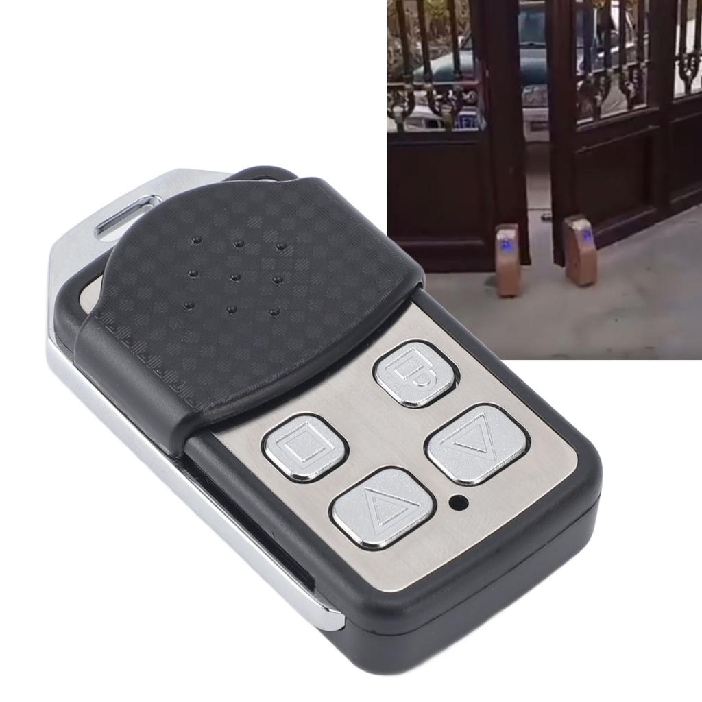 Automatic Door Remote Control Garage Door Opener Learning Controller for Swing Gate Motor Splayed Doors with 50-100 Feet Range Wireless Signal Tr