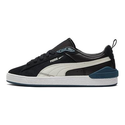 Suede Series Bloc Classic Versatile Casual Low-Top Sneakers Unisex Sneakers Black 384187-01