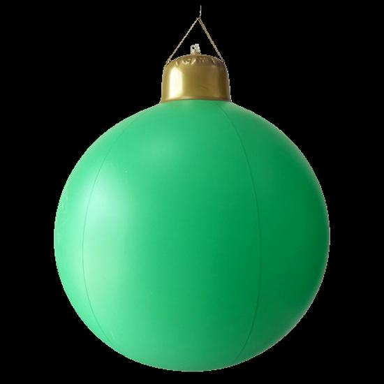 Luminous PVC Inflatable Christmas Ball for Indoor and Outdoor Decorations