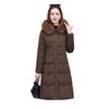 Anti-season down cotton-padded clothes women's medium and long winter new slim-fitting thickened cotton-padded clothes fashionable warm cotton-padde