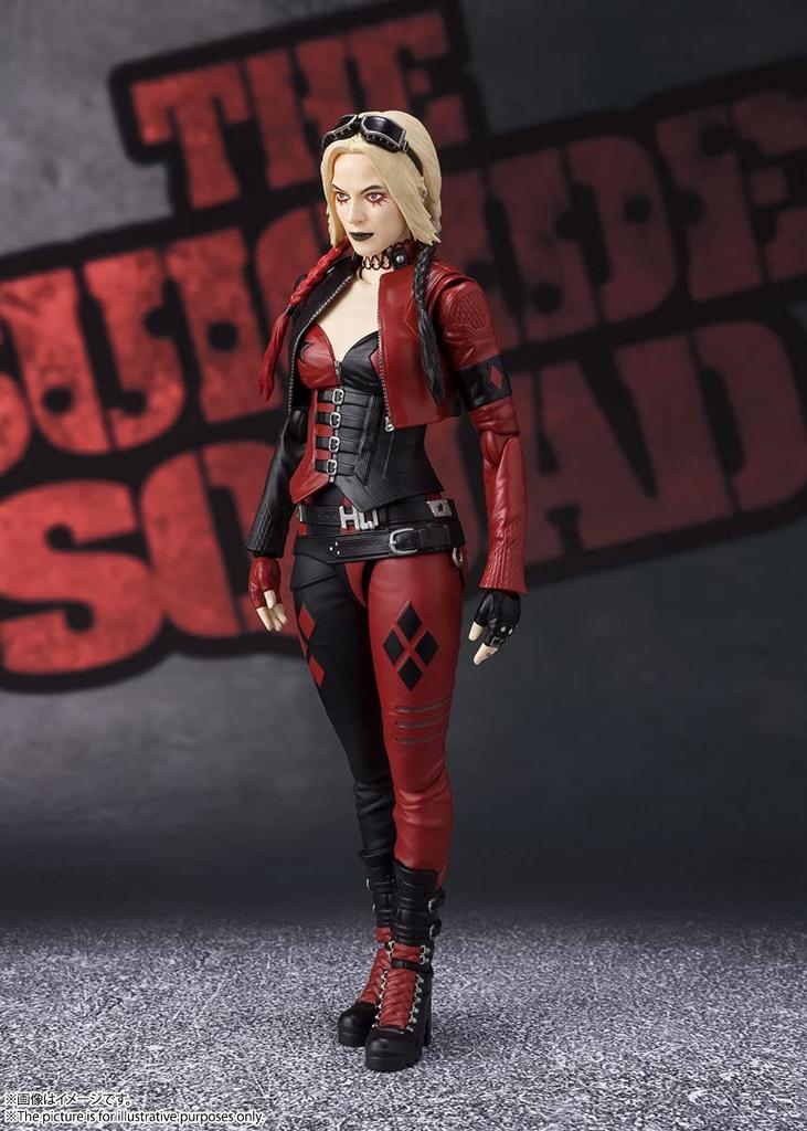 TAMASHII NATIONS Harley Quinn Suicide 150mm PVC ABS Malowana Figurka Akcji 198733 S.H.Figuarts (Drużyna) Około. &
