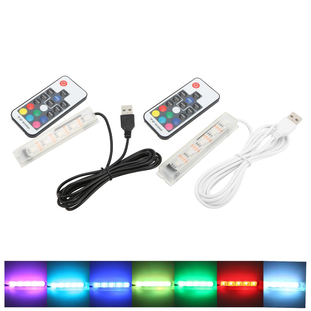 Fish Tank Accessory  Aquarium Lamp Light USB Powered Remote Control Colorful Fish  LED Lamp for Landscape USB Aquarium Light