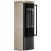 KRATKI ERIK Ø150 5.5 kW GOLD SATIN Ceramic Stove Lid Black Termotec