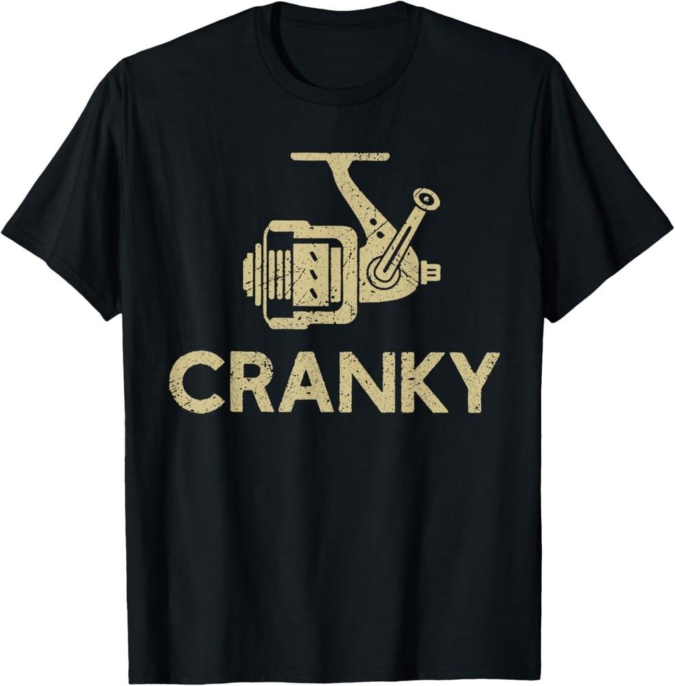 

Crankbait Fishing Lure Cranky Funny Gift Ideas For Fishing unisex T-Shirt 4XL