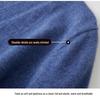 Men's V-neck Wool Cardigan: Autumn/Winter Business Casual Solid Color Long Sleeve, Warm Loose Knit Outerwear.