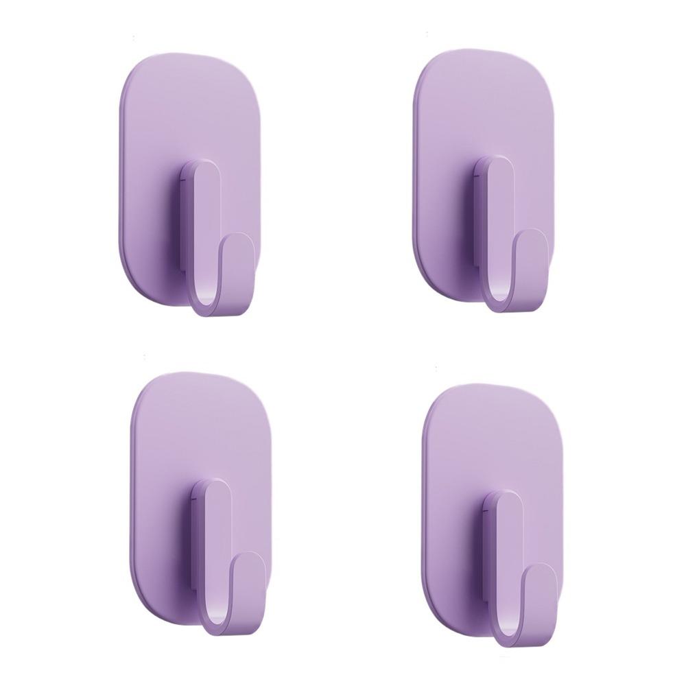 4Pcs Reusable Refrigerator Magnets Hooks Plastic Key Towel Storage Holder Magnetic Hook Entry Door