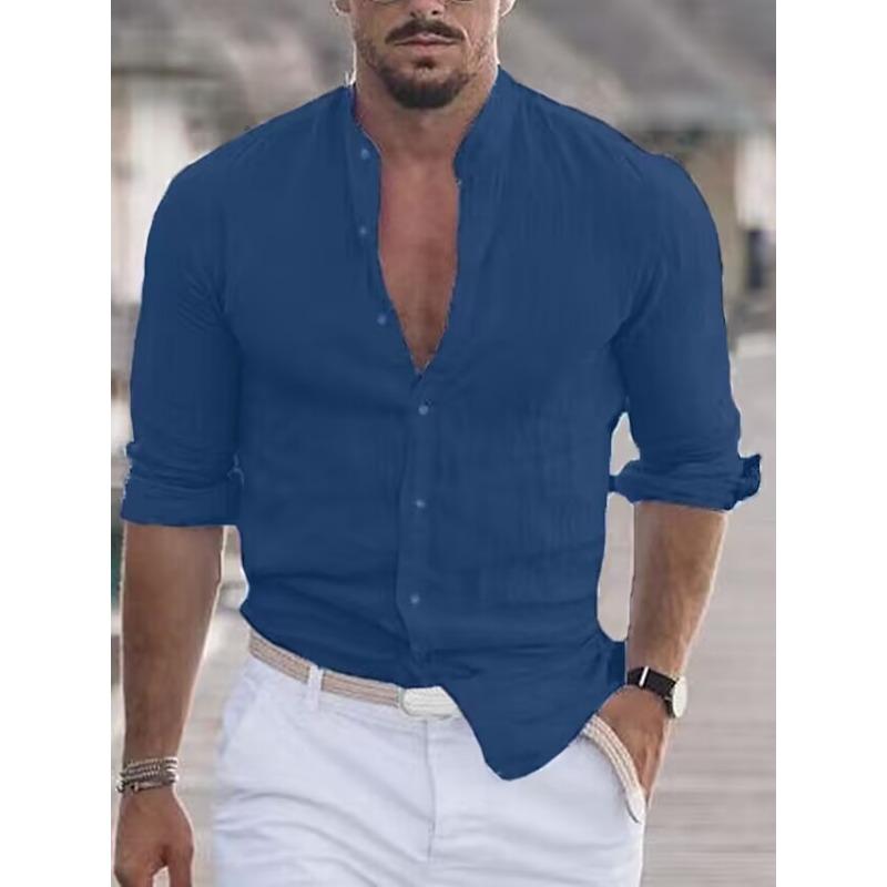 Chemise à imprimé bohème pour homme