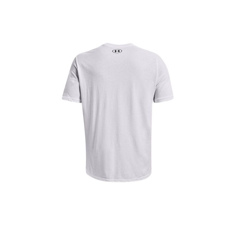Under Armour Harf Logolu Günlük Spor Tişört Erkek Üst Beyaz 1370862-100