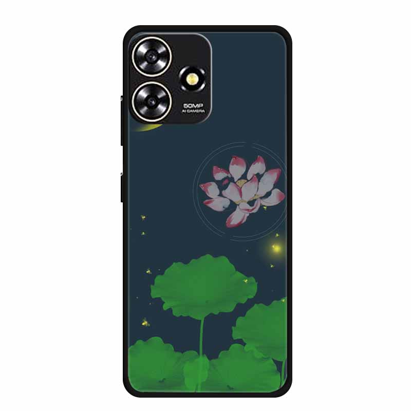 Cool Silicone Cover for ZTE Blade V50 Design 4G Case Printed Fashion Soft Back Cover for Blade V50Design Case Protective Shells