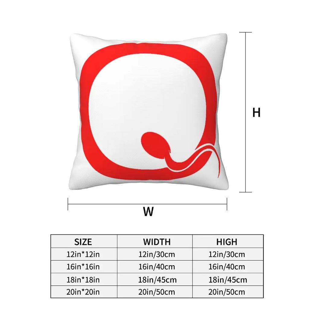 Best Logo Queens Of The Stone Age Rock Gajiumk Music Band 2 Pcs Square Pillowcase Pillow Cover Throw Pillow For Home Bedroom