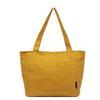 Korean Style Solid Color Canvas Tote Bag - Lightweight, Simple Design, Niche Handbag, Large Capacity Shoulder Bag