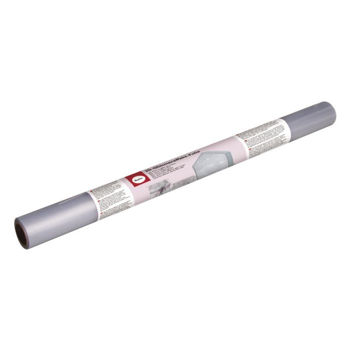 3D - film à effet de mica, 33cm, épaiss.0,15mm, rouleau 100cm