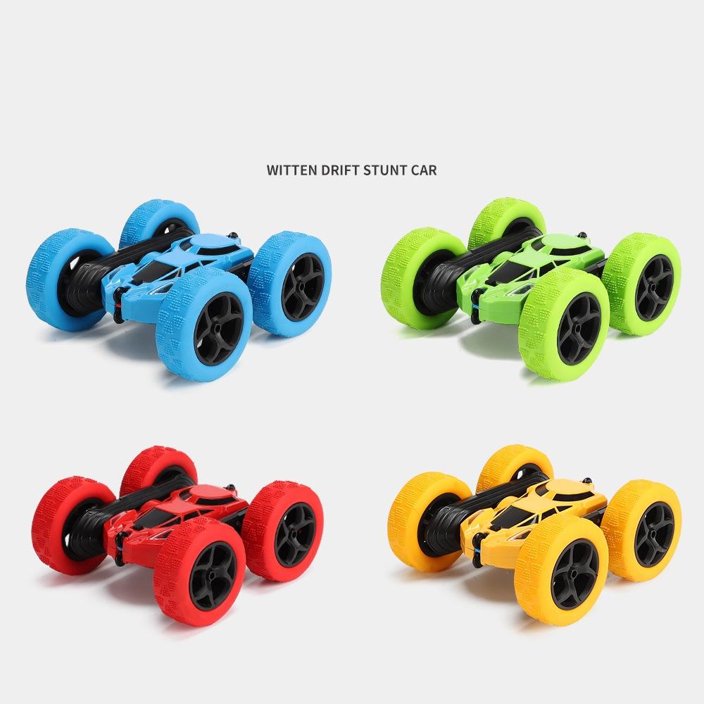 Remote Control Double-sided Stunt Car Remote Control Tumble Dump Car Drift Climbing Twist Change Stunt Cool Children's Toy Car