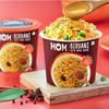 MOM - Meal of the Moment, Veg Biryani with Shahi Gravy, 140g (Pack of 3) - Ready to Eat | Instant Food | No added Preservatives