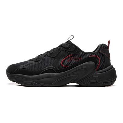 Li Ning Nebula Amortyzacja Antypoślizgowe Odporne na Ścieranie Oddychające Wsparcie Lekkie Niskie Klasyczne Buty Męskie AGCW029-1