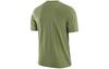 Nike T Shirts Men's Green Crew Neck Moderate Straight Fit AR4999-334