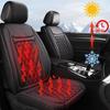 Heated Car Seat Cushion 12V/24V Fast Heating Car Seat Covers Warm Winter Seat Cover Cloth/Flannel Heater Automobile G3I8