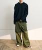 Iseuteuseobiseusyab Ess Cotton Carpenter Pants - Khaki
