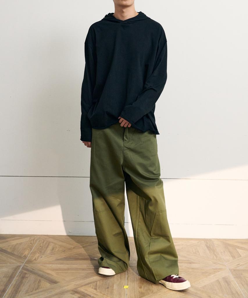 Iseuteuseobiseusyab Ess Cotton Carpenter Pants - Khaki