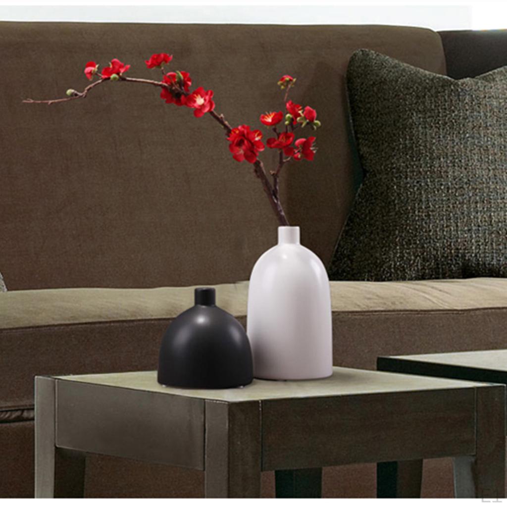 Ceramic Flower Vase Decorative Table Top Centerpieces - , As Described