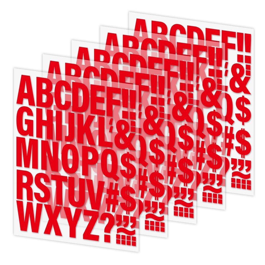 Black Red White A-Z Letters Colors Stickers Patch Vinyl Diy Hoodies Tops A-Level Washable Thermal Press Applique Decals Gift