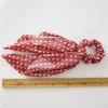 New Style Dotted Ribbon Large Braided Hair Ring Women's Adjustable Detachable Fabric Head Accessory
