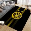 BVB Flannel Printed Carpet, Home Sofa Decoration for Living Room & Bedroom, Non‑Slip Play Flannel Floor Mat for Game Room