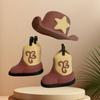 Cowboy Cake Decorations Cowboy Hat and Boots Themed Party Supplies Brown