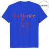 French Girls Single Farewell Tops Future Bride Team Bride Tees Printed Tshirts for EVJF  Bridal Shower