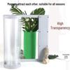 Rideau de porte coupe-vent en PVC transparent