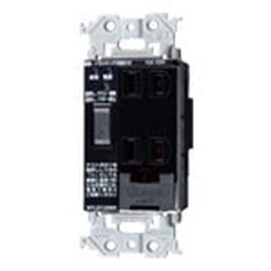 

Panasonic Advanced Series Heat Notification Outlet Embedded Outlet with Earth With Shutoff Metal Black WTL35123BK Sensitive/Tracking Outlet/Grounding