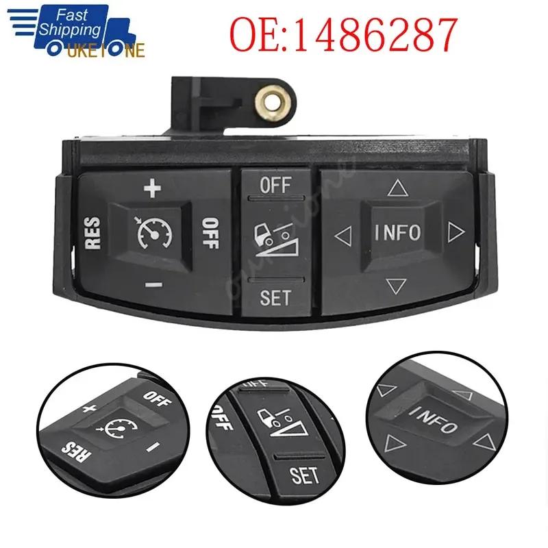 

Truck Steering Wheel Multi-Control Switch Adjust Button Parts for SCANIA P G R T F K N Series 1486287 1486287S51 Car Accessories